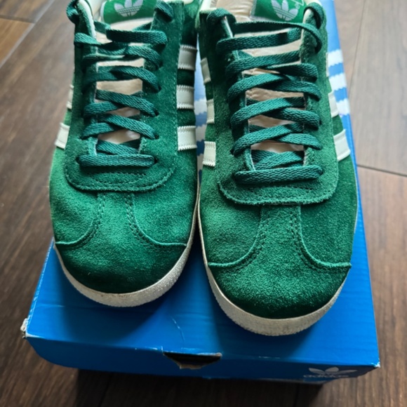 ADIDAS GAZELLE - DARK GREEN AND WHITE - Picture 5 of 7